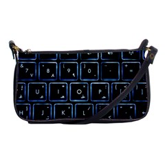 Contemporary Electronics Graphic Modern Shoulder Clutch Bag