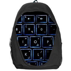 Contemporary Electronics Graphic Modern Backpack Bag by Pakrebo