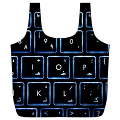 Contemporary Electronics Graphic Modern Full Print Recycle Bag (XL)