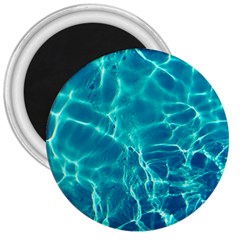 Blue Water Wallpaper 3  Magnets by Pakrebo