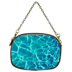 Blue Water Wallpaper Chain Purse (one Side) by Pakrebo