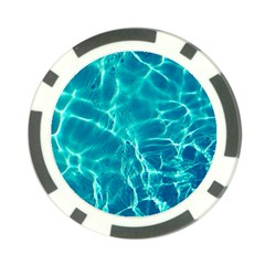 Blue Water Wallpaper Poker Chip Card Guard (10 Pack) by Pakrebo