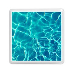 Blue Water Wallpaper Memory Card Reader (square) by Pakrebo