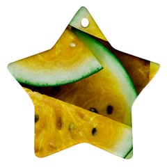 Sliced Watermelon Lot Ornament (star) by Pakrebo