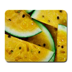 Sliced Watermelon Lot Large Mousepads by Pakrebo