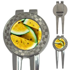 Sliced Watermelon Lot 3-in-1 Golf Divots by Pakrebo