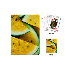 Sliced Watermelon Lot Playing Cards Single Design (mini) by Pakrebo