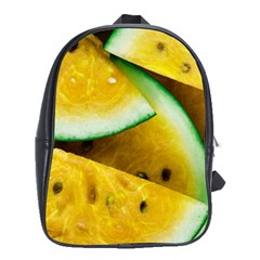 Sliced Watermelon Lot School Bag (xl) by Pakrebo