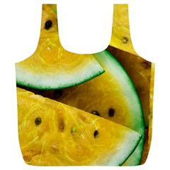 Sliced Watermelon Lot Full Print Recycle Bag (xl) by Pakrebo