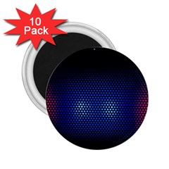 Black Portable Speaker 2 25  Magnets (10 Pack)  by Pakrebo