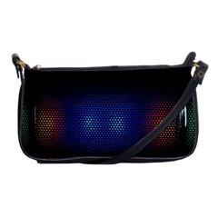 Black Portable Speaker Shoulder Clutch Bag by Pakrebo