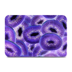 Sliced Kiwi Fruits Purple Plate Mats by Pakrebo