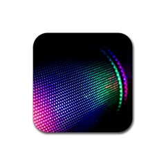 Background Blur Bokeh Close Up Rubber Coaster (square)  by Pakrebo