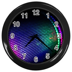 Background Blur Bokeh Close Up Wall Clock (black) by Pakrebo