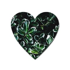 Beautiful Botanical Bright Heart Magnet by Pakrebo