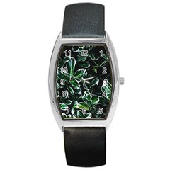 Beautiful Botanical Bright Barrel Style Metal Watch by Pakrebo