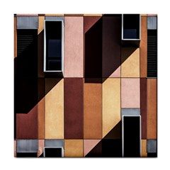 Architectural Design Architecture Building Colors Tile Coasters by Pakrebo