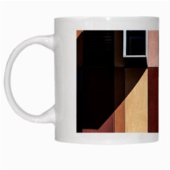 Architectural Design Architecture Building Colors White Mugs by Pakrebo