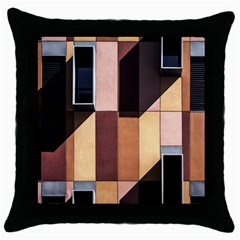 Architectural Design Architecture Building Colors Throw Pillow Case (black) by Pakrebo