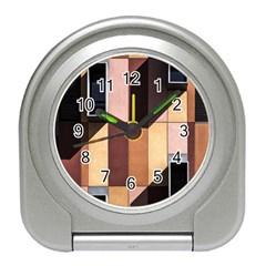 Architectural Design Architecture Building Colors Travel Alarm Clock by Pakrebo