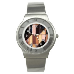 Architectural Design Architecture Building Colors Stainless Steel Watch by Pakrebo