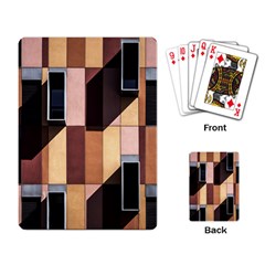 Architectural Design Architecture Building Colors Playing Cards Single Design (rectangle) by Pakrebo