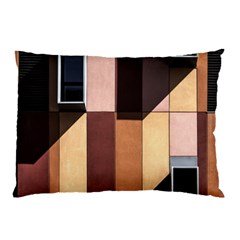 Architectural Design Architecture Building Colors Pillow Case by Pakrebo