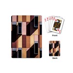 Architectural Design Architecture Building Colors Playing Cards Single Design (Mini) Back