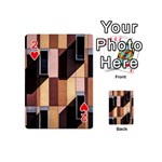 Architectural Design Architecture Building Colors Playing Cards 54 Designs (Mini) Front - Heart2