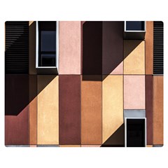 Architectural Design Architecture Building Colors Double Sided Flano Blanket (medium)  by Pakrebo