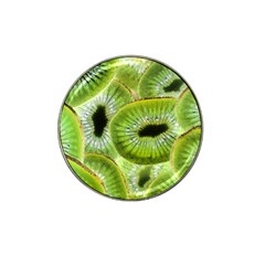 Sliced Kiwi Fruits Green Hat Clip Ball Marker by Pakrebo