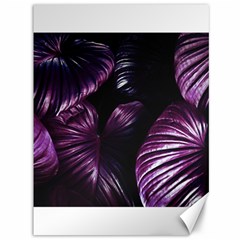 Purple Leaves Canvas 36  X 48  by Pakrebo