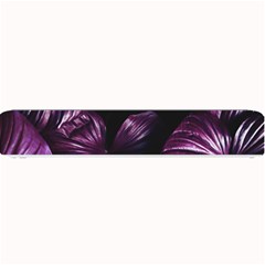 Purple Leaves Small Bar Mats by Pakrebo