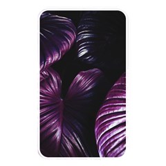 Purple Leaves Memory Card Reader (rectangular) by Pakrebo