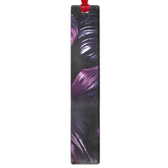 Purple Leaves Large Book Marks by Pakrebo