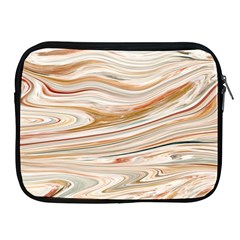 Brown And Yellow Abstract Painting Apple Ipad 2/3/4 Zipper Cases by Pakrebo