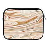 Brown And Yellow Abstract Painting Apple iPad 2/3/4 Zipper Cases Front