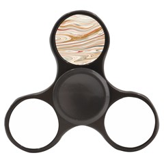 Brown And Yellow Abstract Painting Finger Spinner by Pakrebo