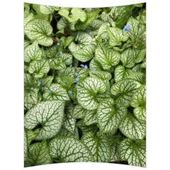 Green And White Leaf Plant Back Support Cushion by Pakrebo