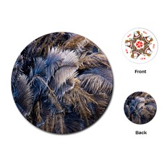 Dried Leafed Plants Playing Cards Single Design (round) by Pakrebo