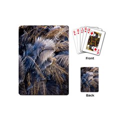 Dried Leafed Plants Playing Cards Single Design (mini) by Pakrebo