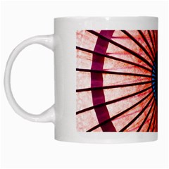 Red Umbrella White Mugs