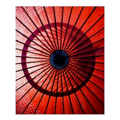 Red Umbrella Shower Curtain 60  x 72  (Medium) 