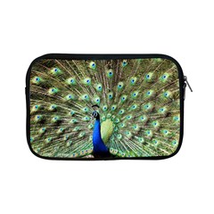 Blue And Green Peacock Apple Ipad Mini Zipper Cases by Pakrebo