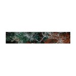 Aerial Photography Of Green Leafed Tree Flano Scarf (Mini) Front