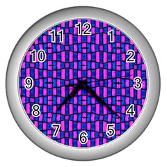 Ml-c5-5 Wall Clock (silver) by ArtworkByPatrick