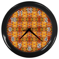 Ml-c5-7 Wall Clock (black) by ArtworkByPatrick