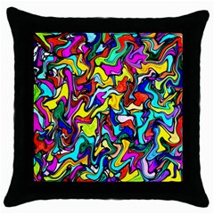 ML-C5-8 Throw Pillow Case (Black)