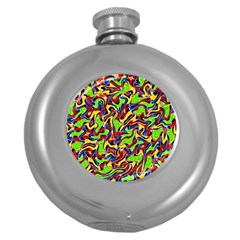 Ml-c5-9 Round Hip Flask (5 Oz) by ArtworkByPatrick