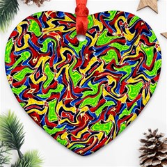 Ml-c5-9 Heart Ornament (two Sides) by ArtworkByPatrick